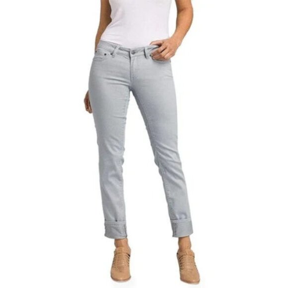 Prana Denim - Prana Kara Jeans Size 4 27 Agave Light Gray Organic Cotton Blend